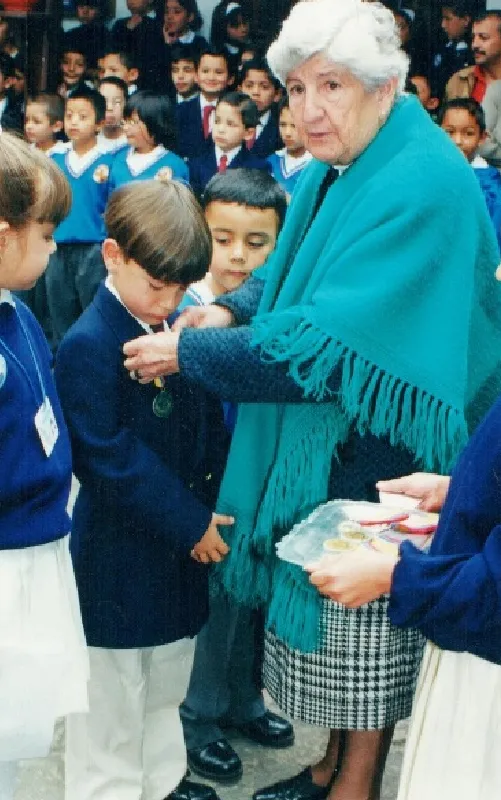 Cecilia Cuervo de Onzaga, fundadora del Colegio San Luis