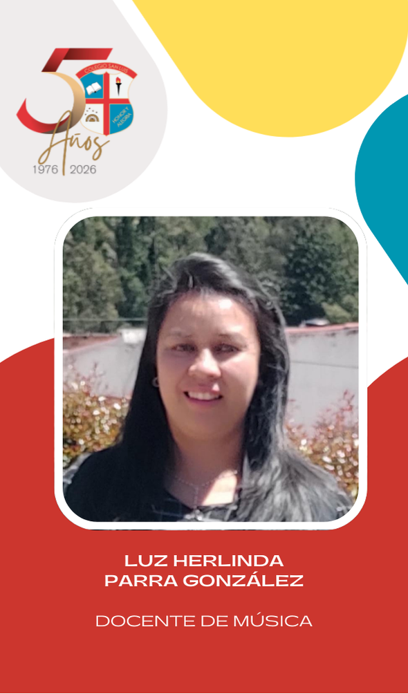 Luz Herlinda Parra González, integrante de preescolar y primaria del Colegio San Luis