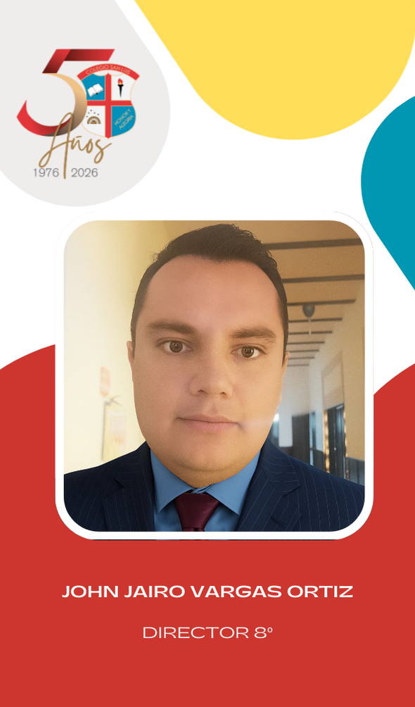 John Jairo Vargas Ortiz, integrante de bachillerato del Colegio San Luis