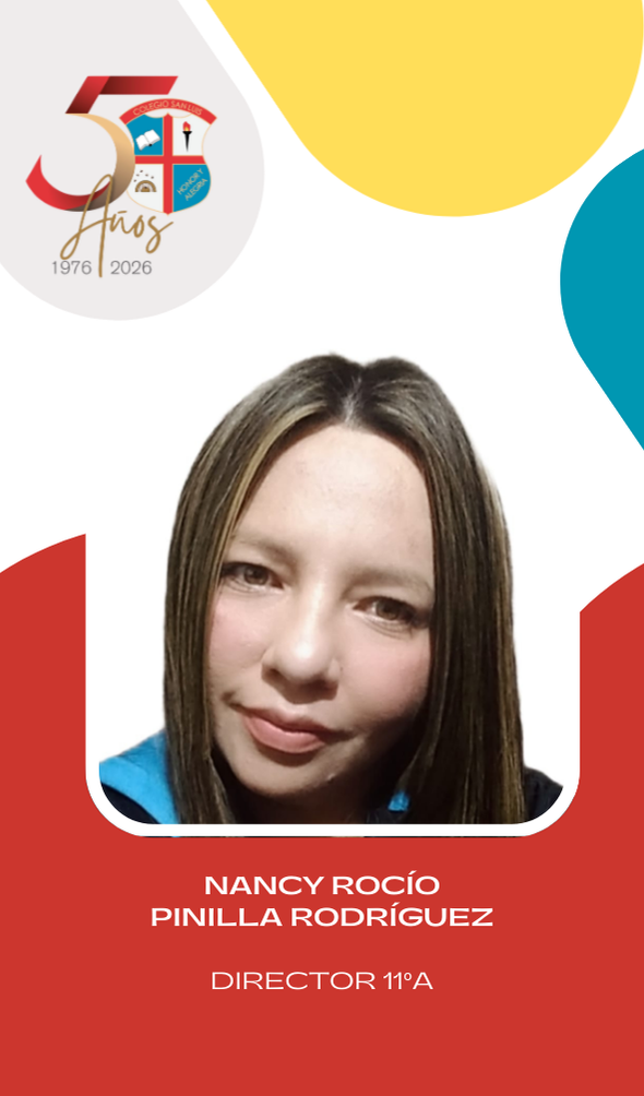 Nancy Rocío Pinilla Rodríguez, integrante de bachillerato del Colegio San Luis
