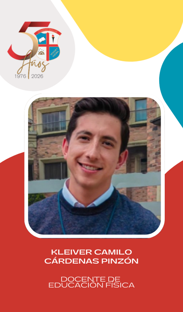 Kleiver Camilo Cárdenas Pinzón, integrante de bachillerato del Colegio San Luis